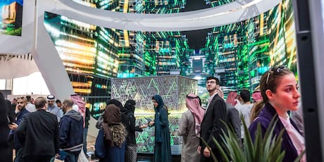 ‘To the future’: Saudi Arabia spends big to become an AI superpower