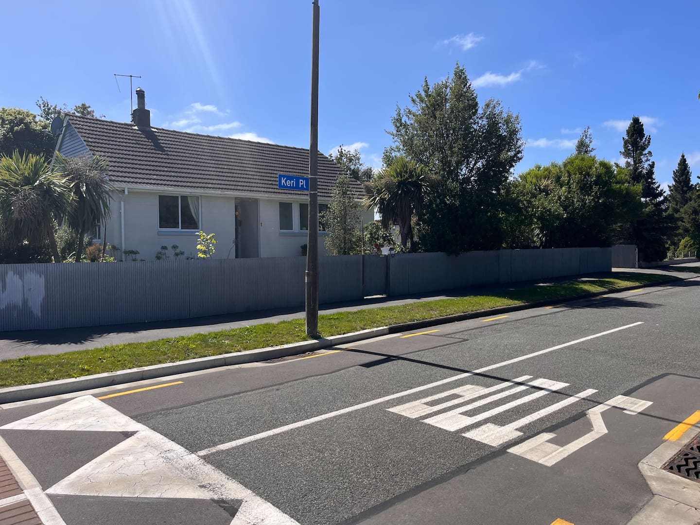 Police are often seen in Keri Pl, residents have said. Photo / Jazlyn Whales