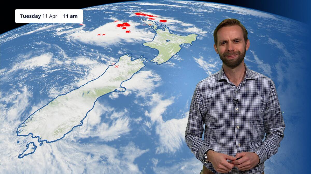 MetService National Weather: April 13th - NZ Herald