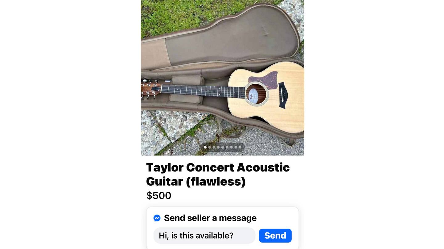 Police say some scammers use fake photos to sell goods they don't have don't have. Photo / Supplied.