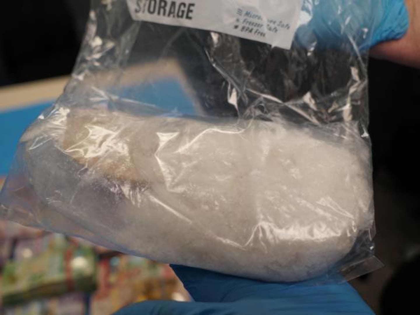 Some of the methamphetamine seized by police at the end of Operation Worthington.
Photo / NZ Police