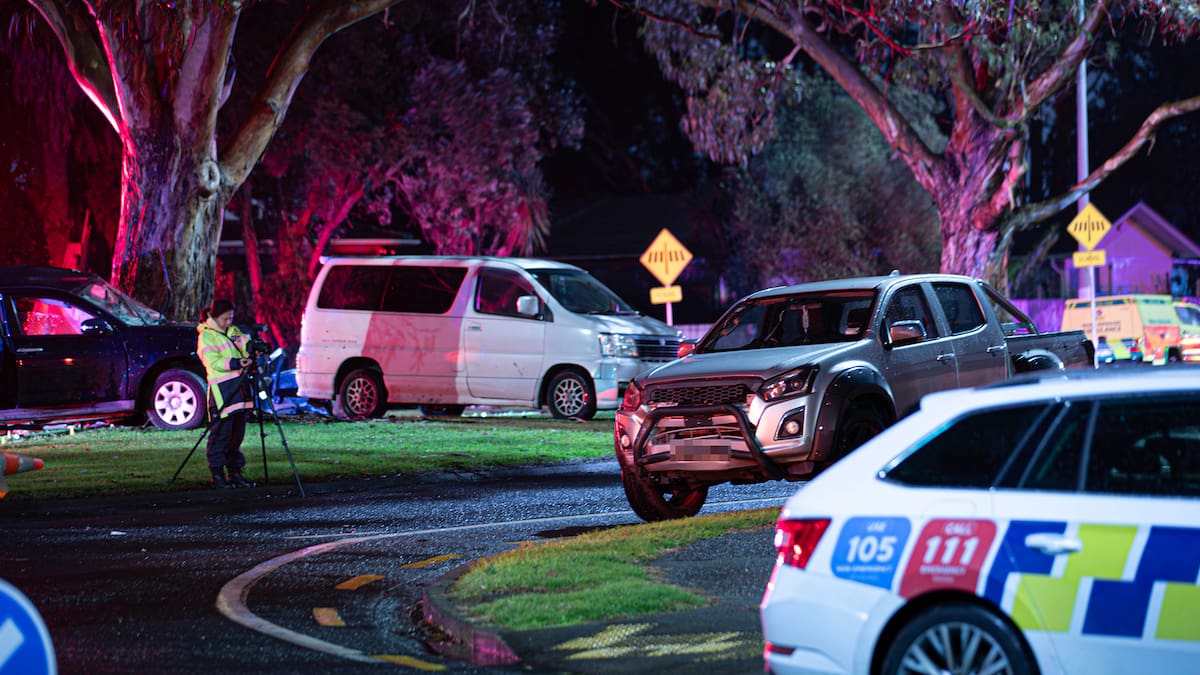One dead, another critical after car hits tree following South Auckland chase One dead, another critical after car hits tree following South Auckland chase
