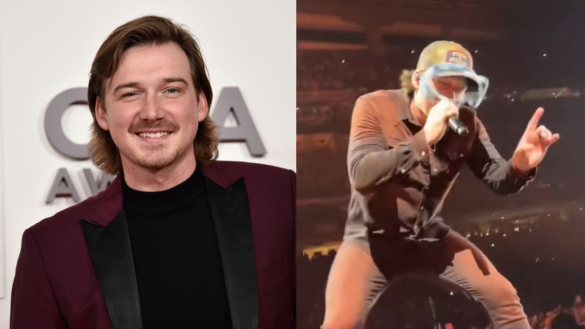 Country star hit in the face onstage with X-rated item Country star hit in the face onstage with X-rated item