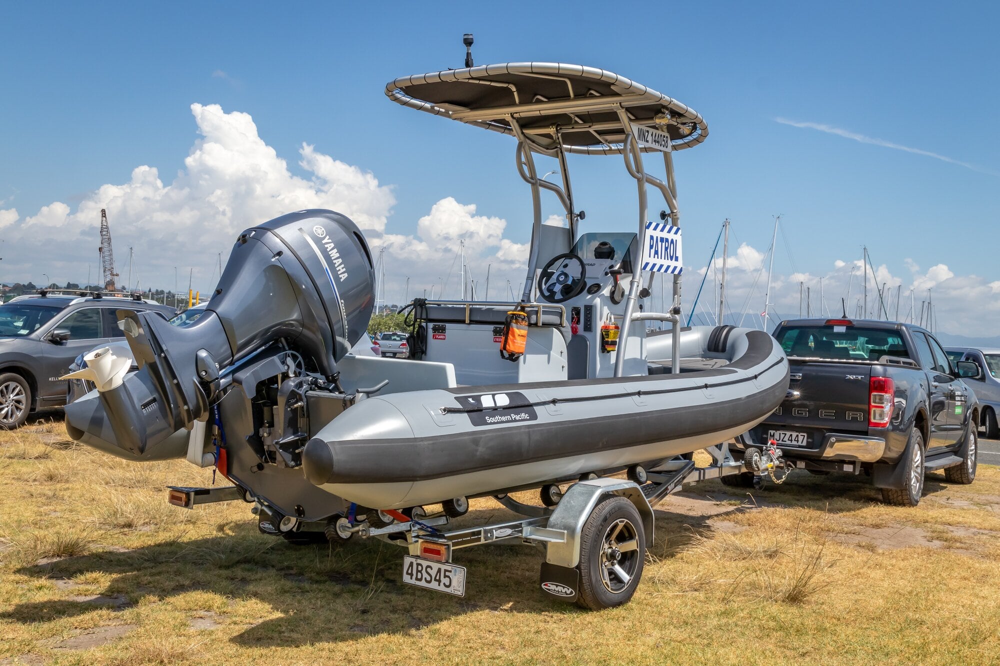  A new patrol boat Manaaki has been launched into service in Tauranga. Photo / Kelly O&rsquo;Hara