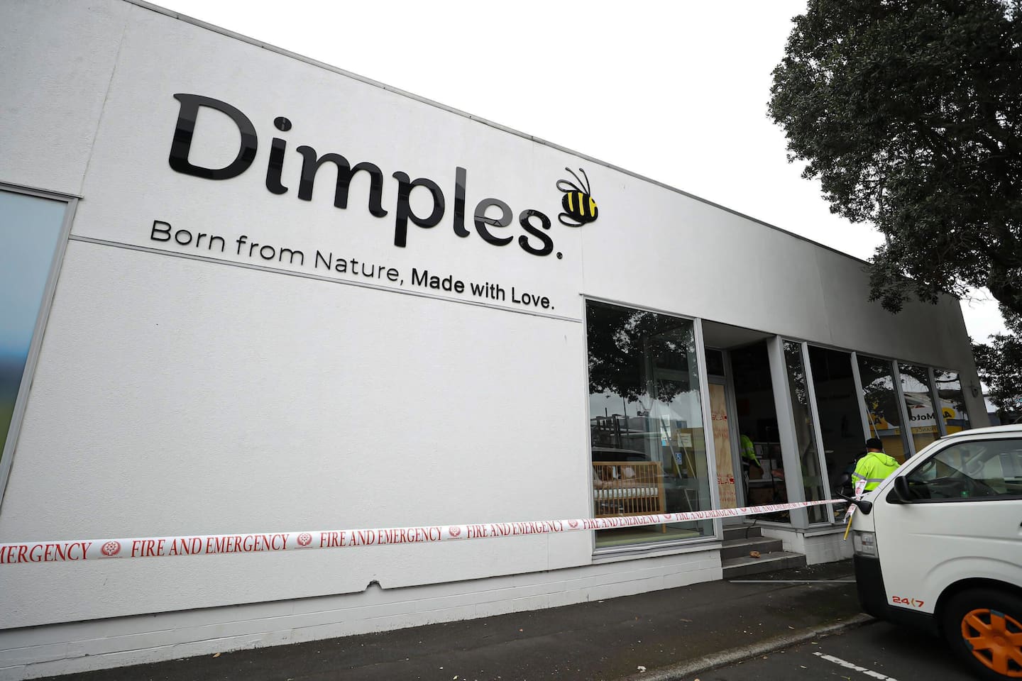 An arrest has been made after a suspicious fire at Dimples on Kent St, Newmarket. Photo / NZ Herald