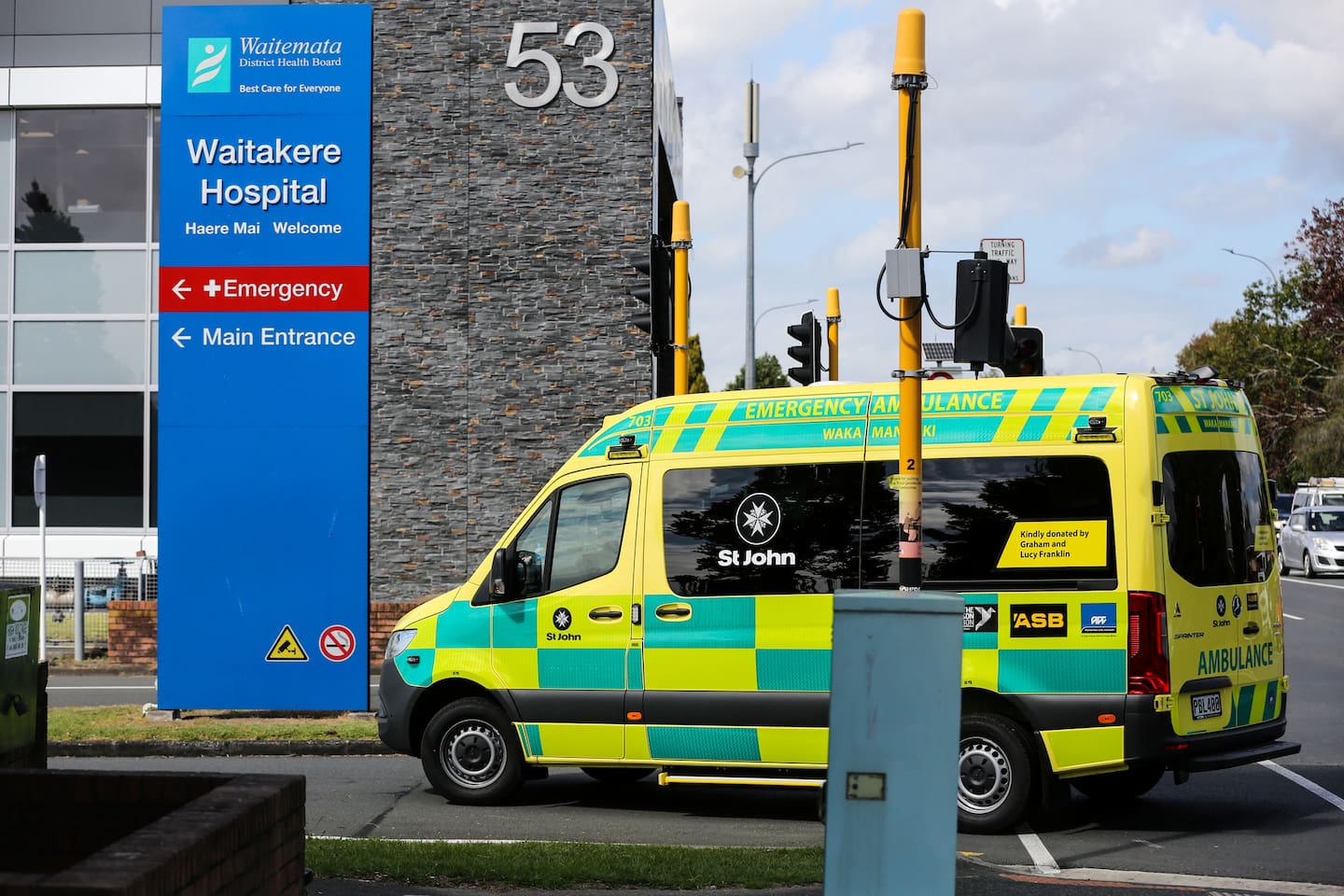 More than 30 staff signed the cease-work order at Waitakere Hospital in July, the NZNO said. Photo / Sylvie Whinray