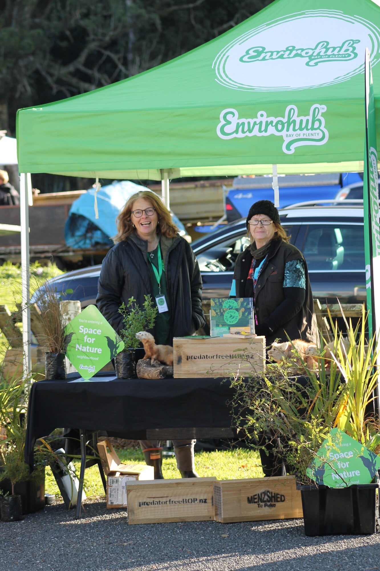  Envirohub was one of the organisations with stalls at the gala. Photo / Supplied