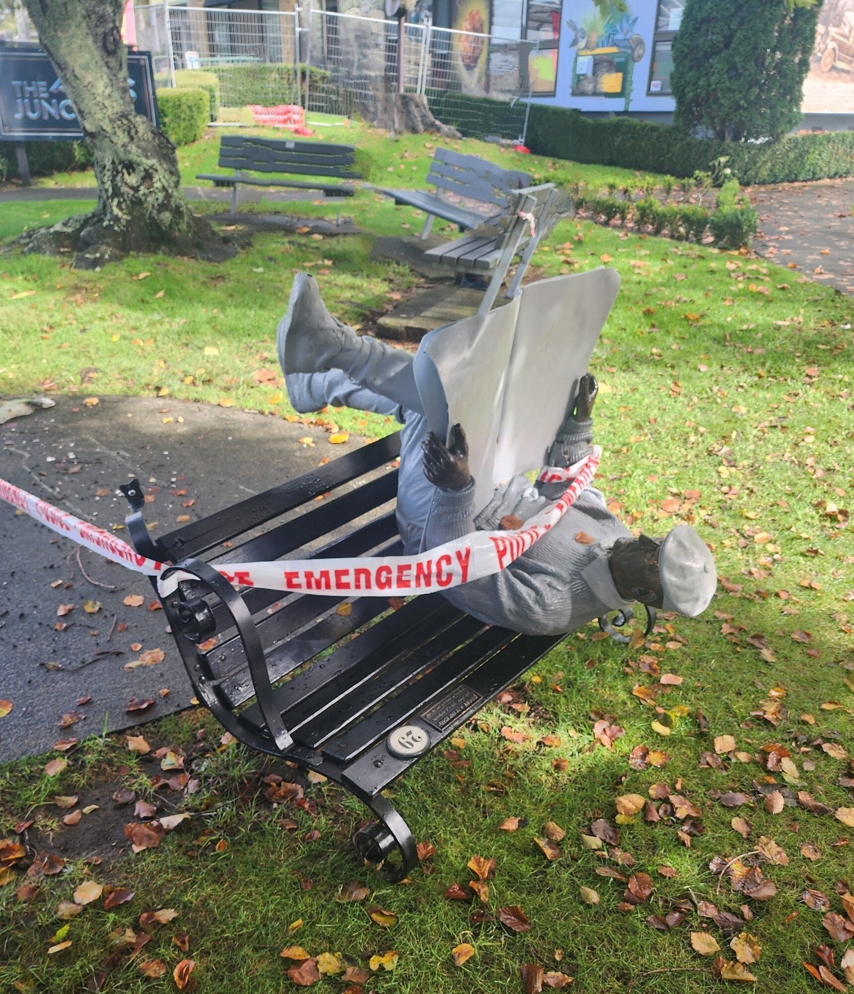  Barry was hit by a vehicle on Sunday night, April 27, and sustained a broken elbow and damaged arm. Photo / Steve Graveson