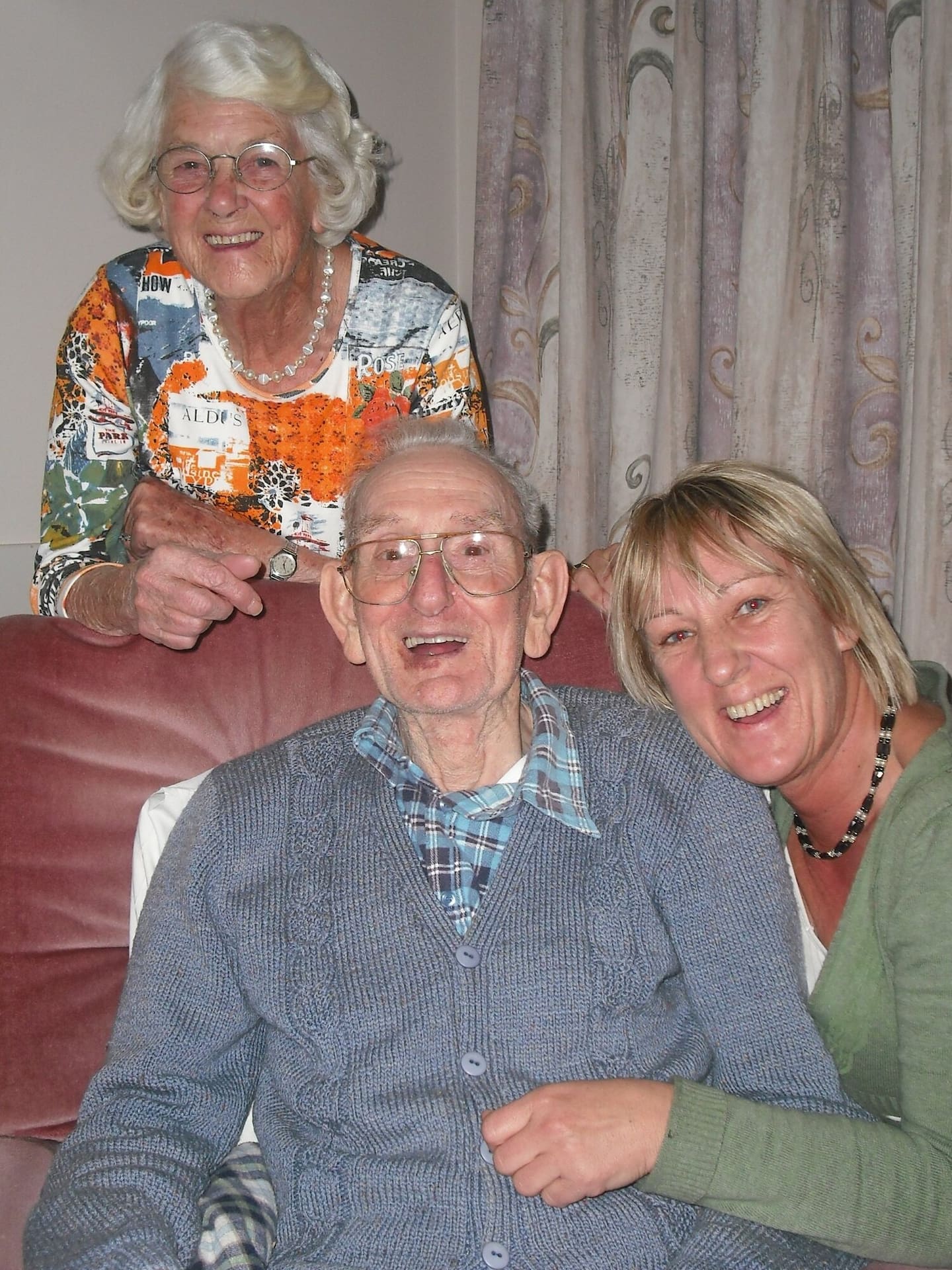 Enid Thackwell, who died in 2022, her husband Ronald, who died in 2013, and their daughter Karen Hooper. Photo / Supplied