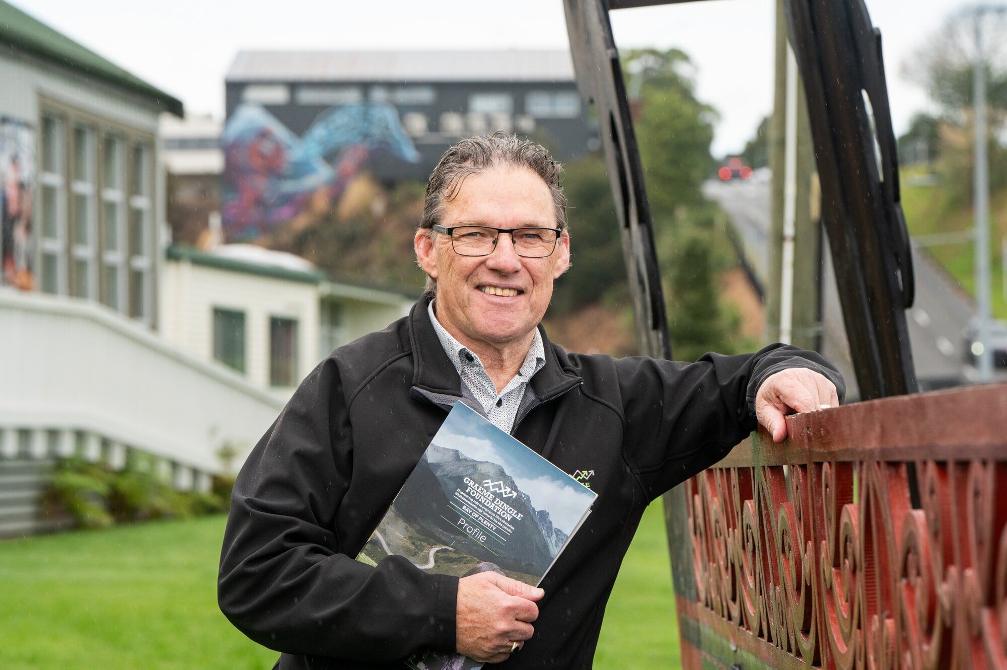  Dan Allen-Gordon’s life passion of helping youth has been aided greatly by the Graeme Dingle Foundation. Photo / Brydie Thompson