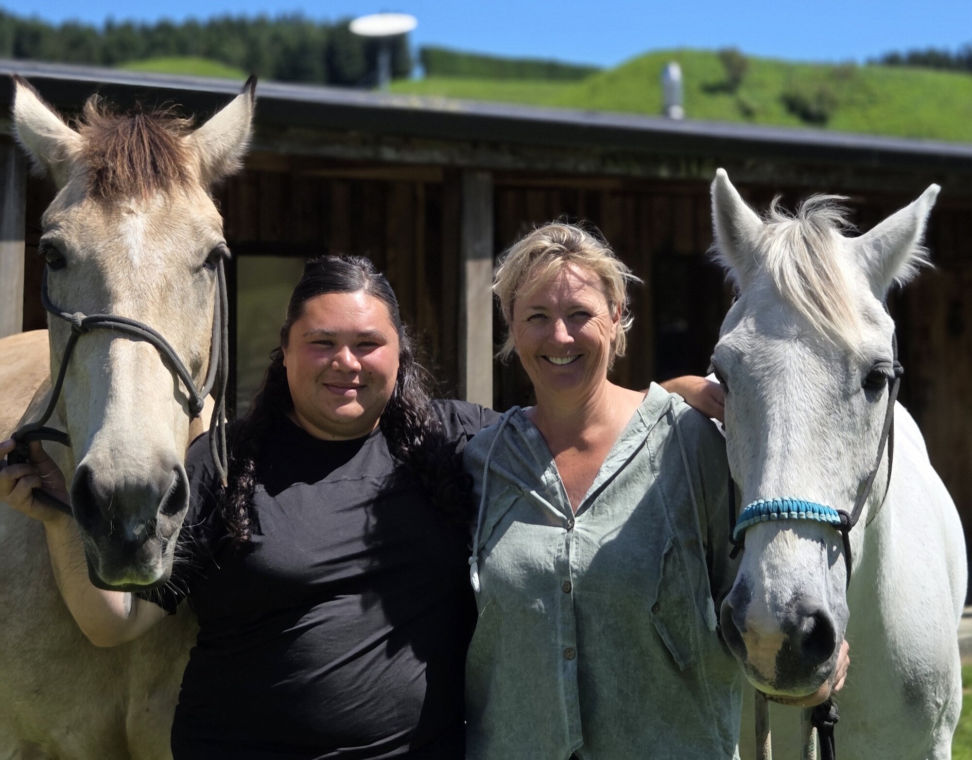 Te Arahiora Farrell and Tracy Rampton are behind Natural Mystic. Photo / Supplied