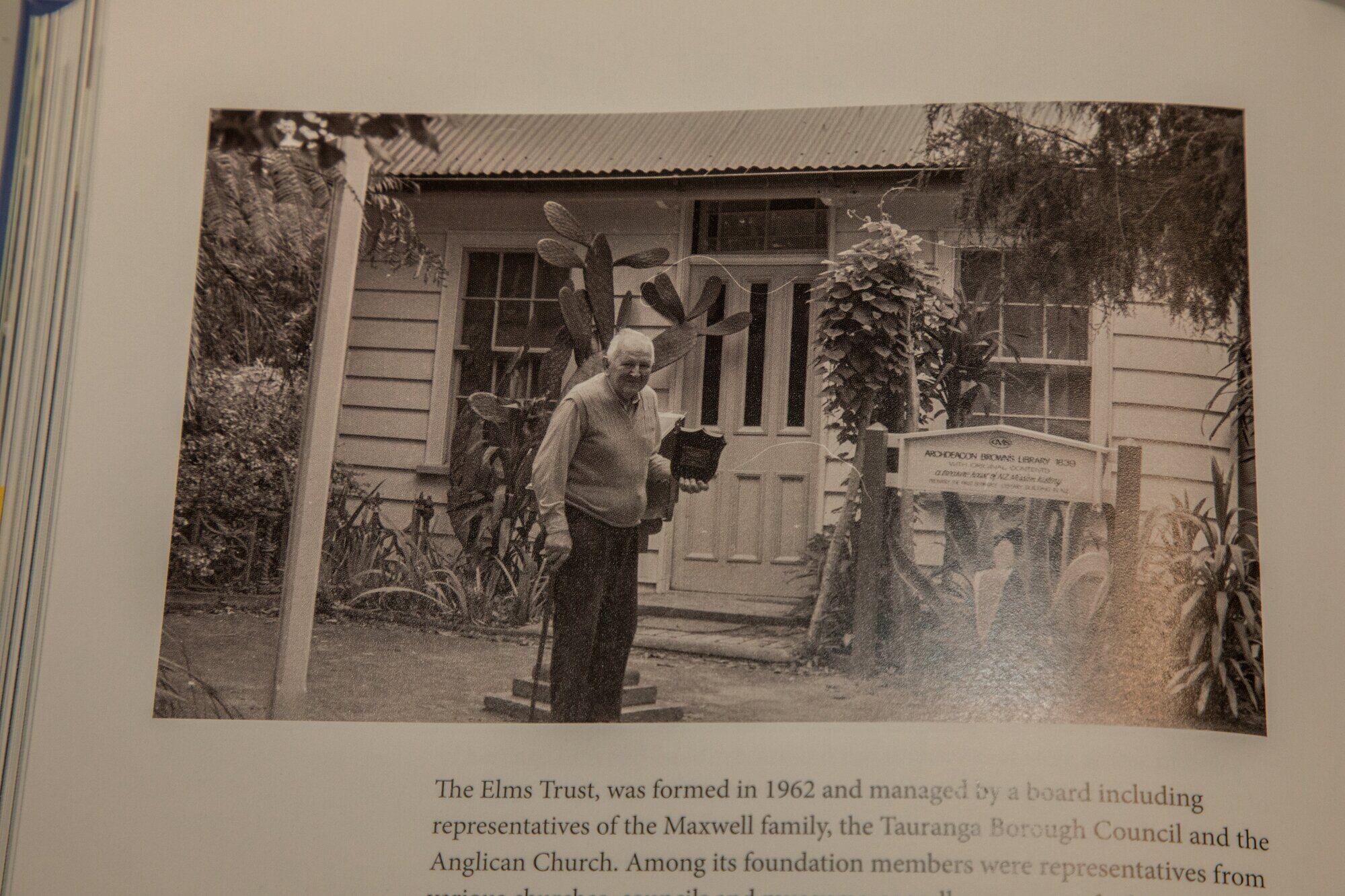  A photo of Duff Maxwell, the inaugural recipient of the Tauranga Heritage Award, taken in 1983. Photo/ Jo Jones