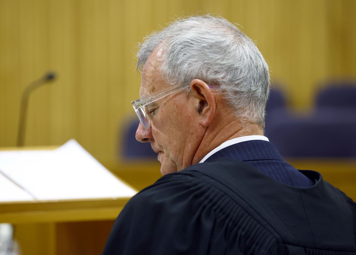 Crown prosecutor Mark O’Donoghue said in his opening statement the series of hospital admissions followed a medical appointment because the child was not gaining weight. Photo/ Stuff / Pool