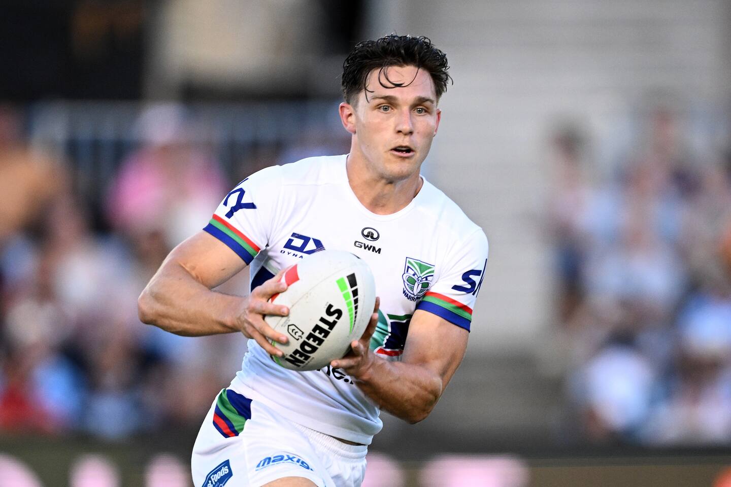 Warriors half Luke Metcalf. Photo / Photosport