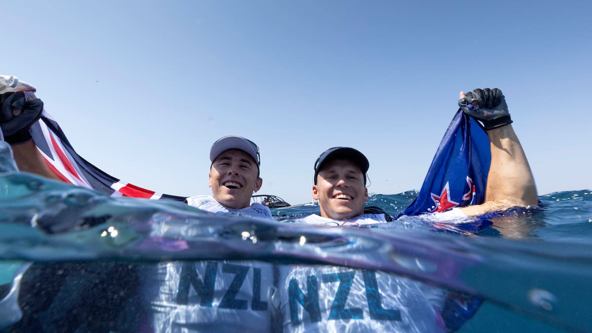 Kiwi sailors continue successful legacy in 49er Kiwi sailors continue successful legacy in 49er