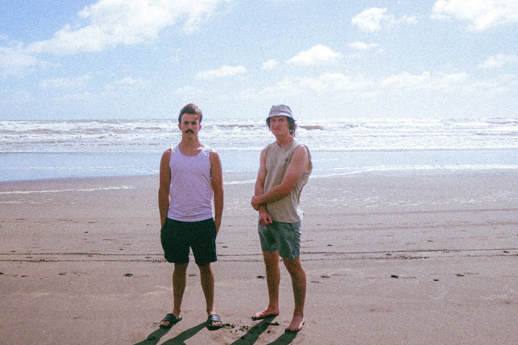  Drummer Branden Pritchard and bassist and vocalist Scott Parker.