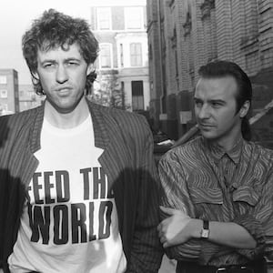 Bob Geldof marks 40 years of Band Aid with new version and defends its