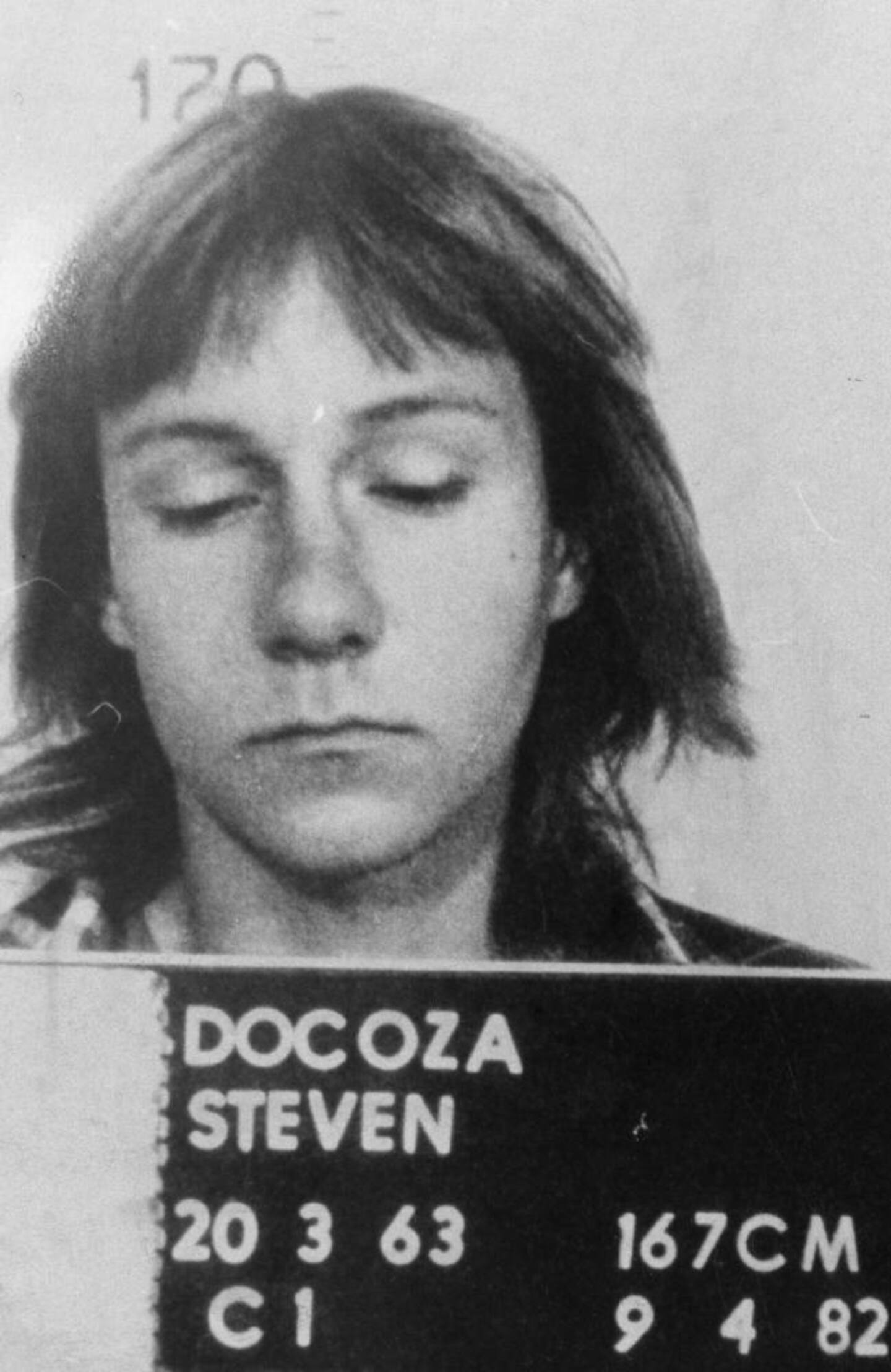 Stephen Docoza, 21, was found dead floating in the River Torrens, east of the Morphett Street Bridge in South Australia, in 1984.