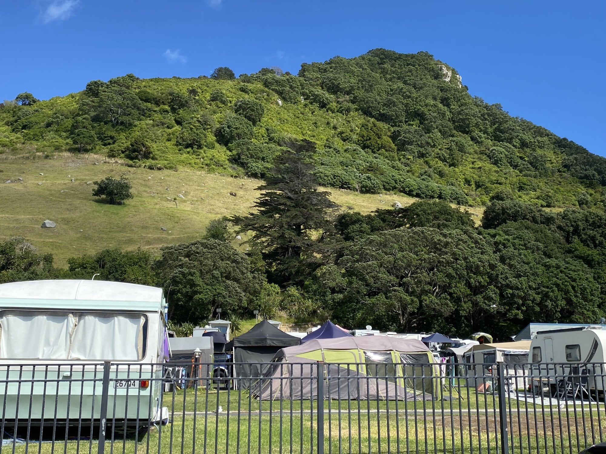 Mount Maunganui Beachside Holiday Park on January 8. Photo / Rosalie Liddle Crawford