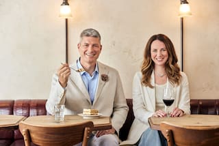 Jesse Mulligan and Johanna Thornton. Photo / Babiche Martens