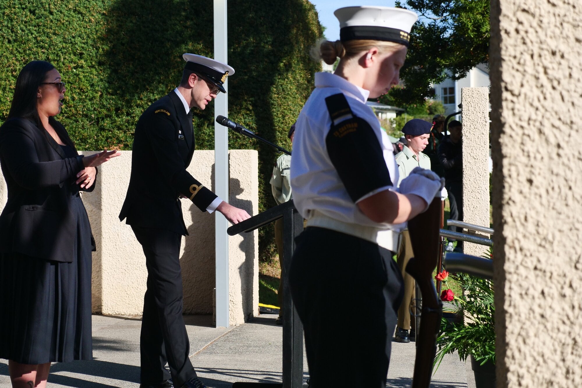 Royal New Zealand Navy Sub-Lieutenant Alex Eichelbaum. Photo / Tom Eley