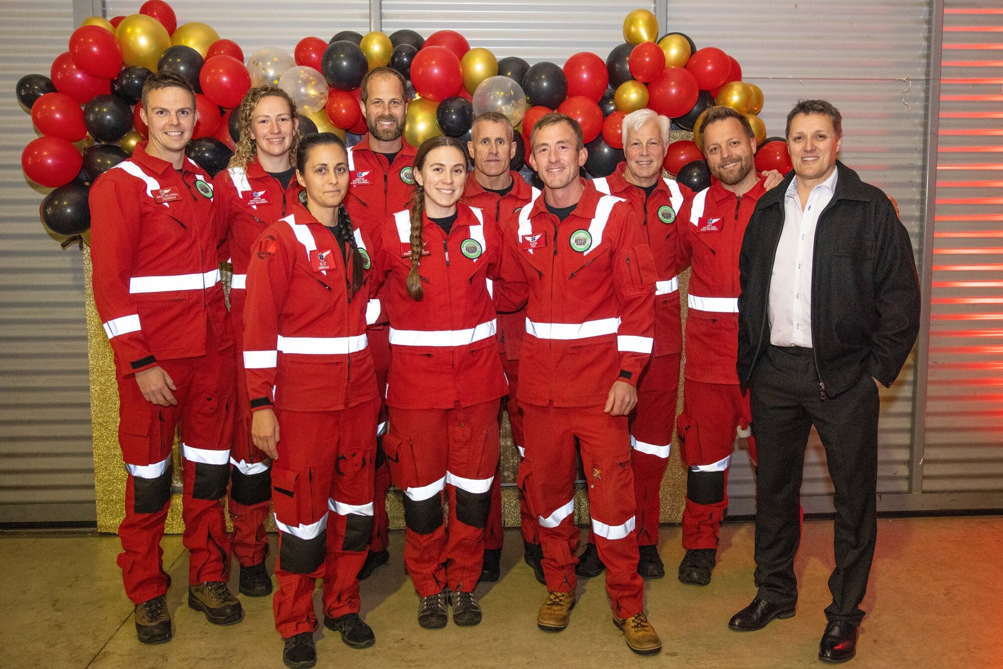  Aerocool Rescue Helicopter crew. Photo / Salina Galvan Photography