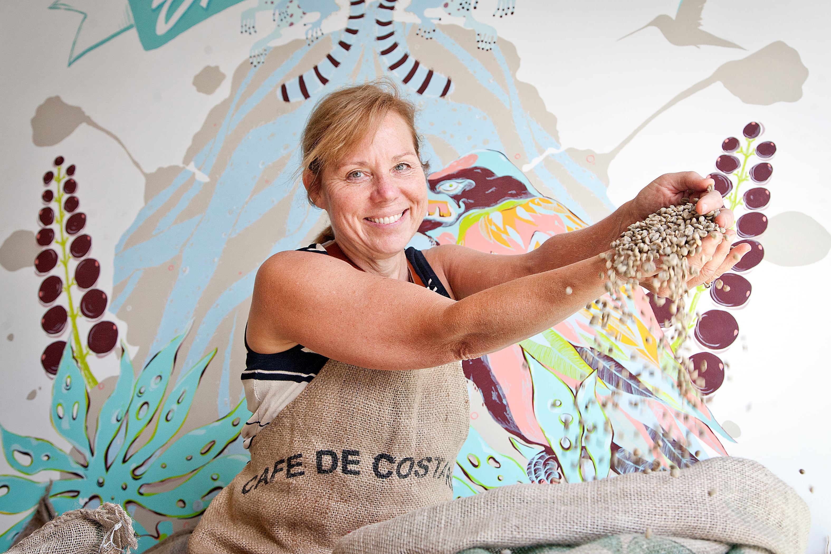 Excelso Coffee owner Carrie Evans in 2020. Photo/Andrew Warner