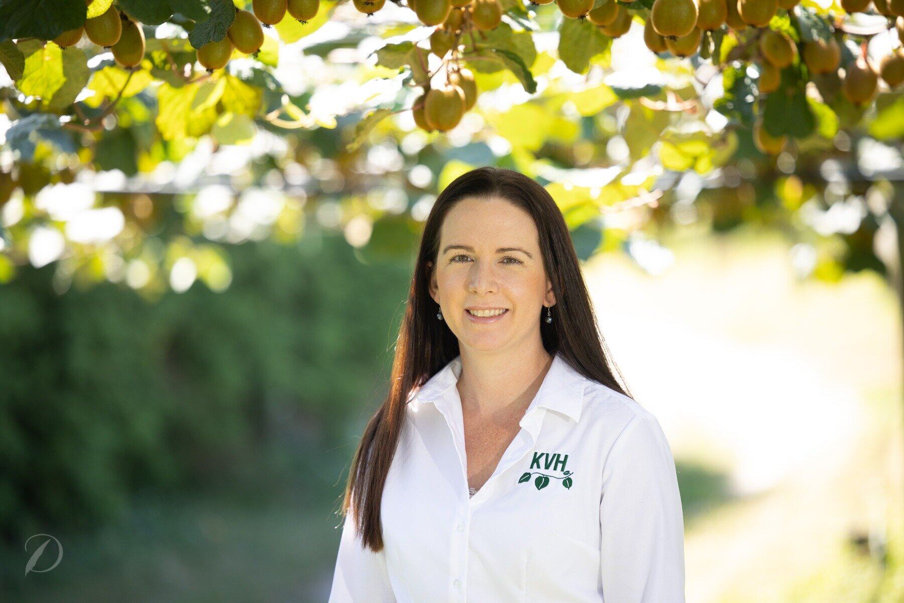 Photo by Jamie Troughton/Dscribe Media Services Kiwifruit Vine Health chief executive Leanne Stewart. Photo / Jamie Troughton, Dscribe Media Services