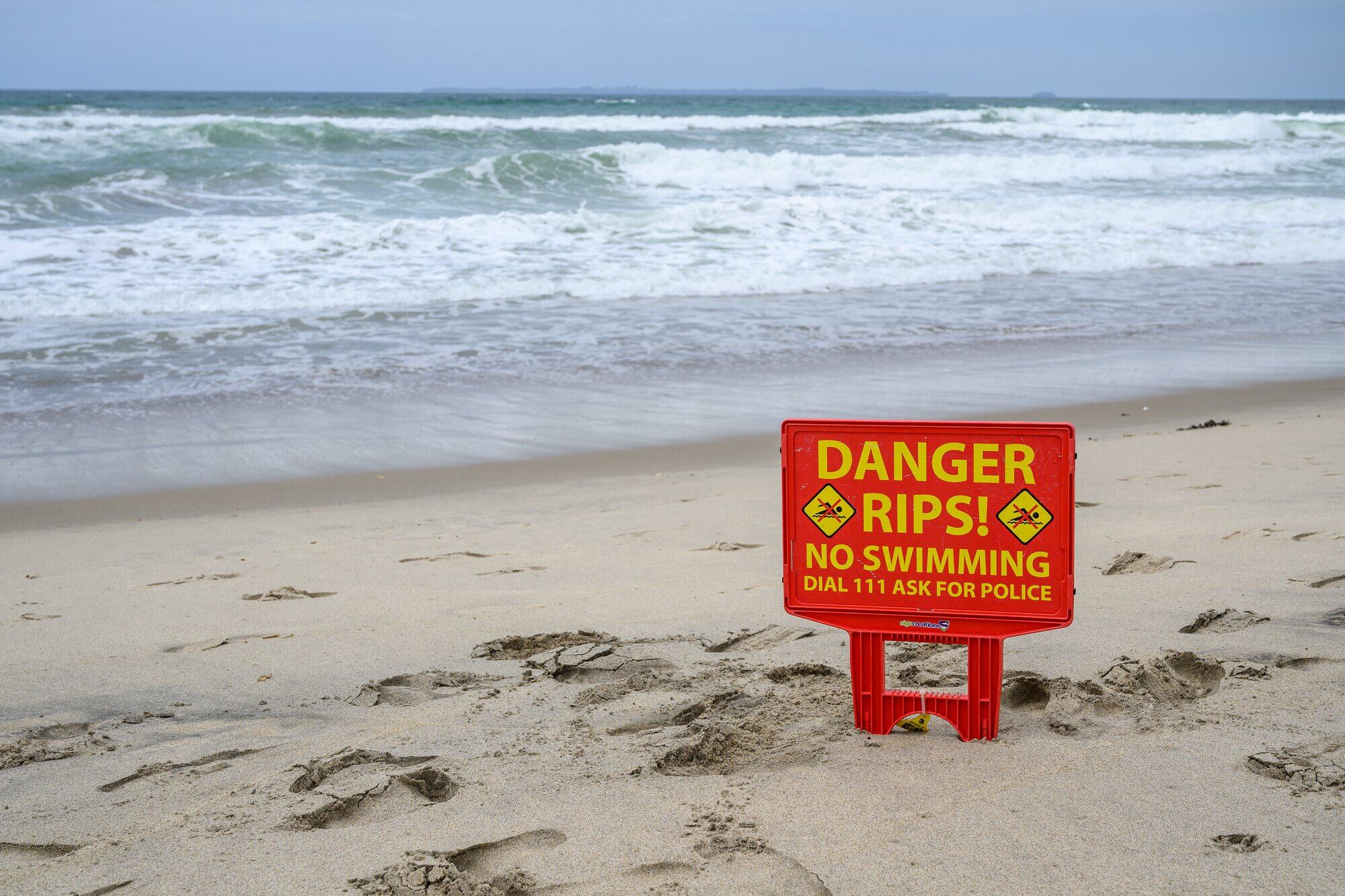  The rip near the Otira Close beach access in Pāpāmoa has been the site of surf rescues in late 2025. Photo / David Hall