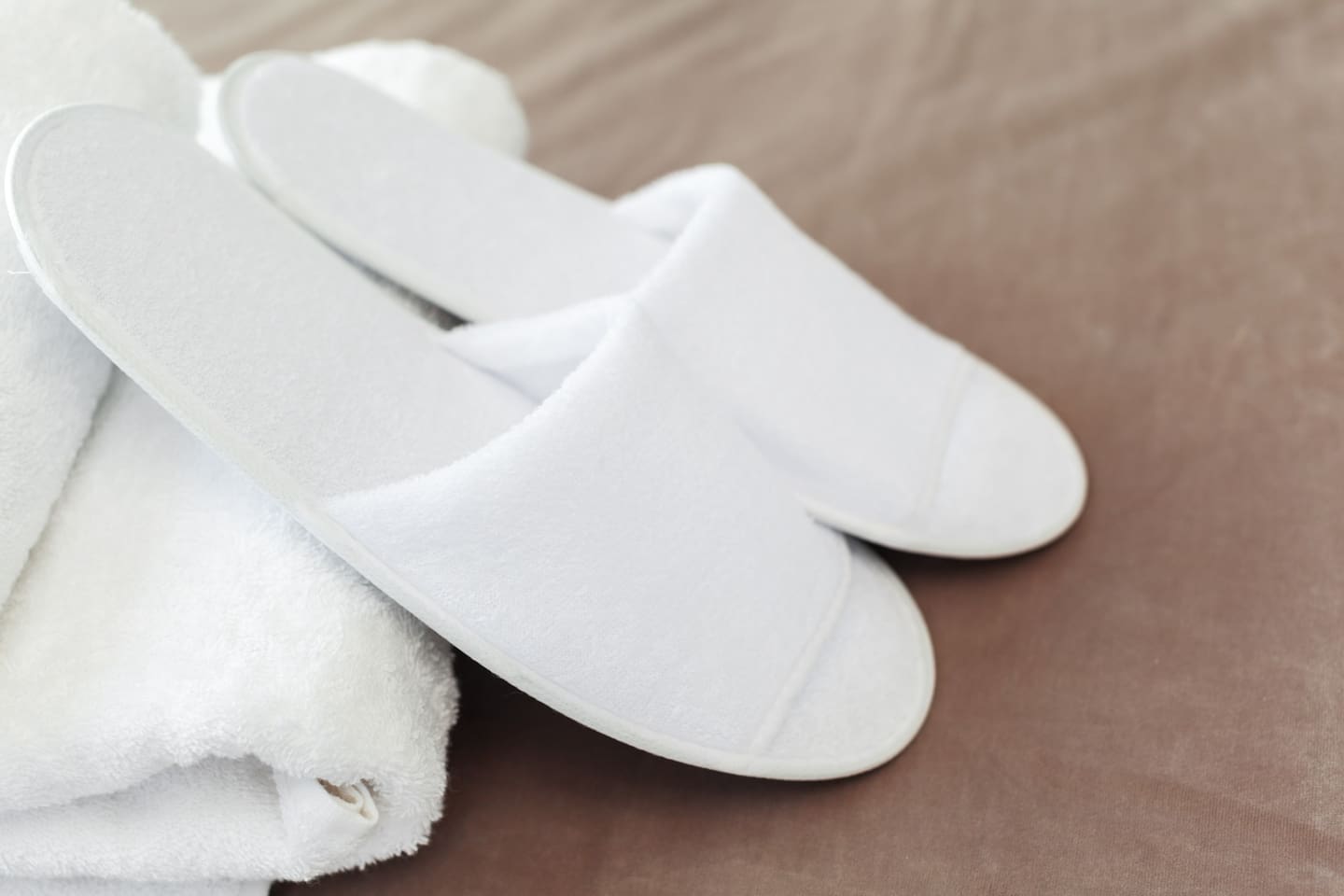 Take home the soft indoor slippers from your hotel rooms. Photo / 123rf