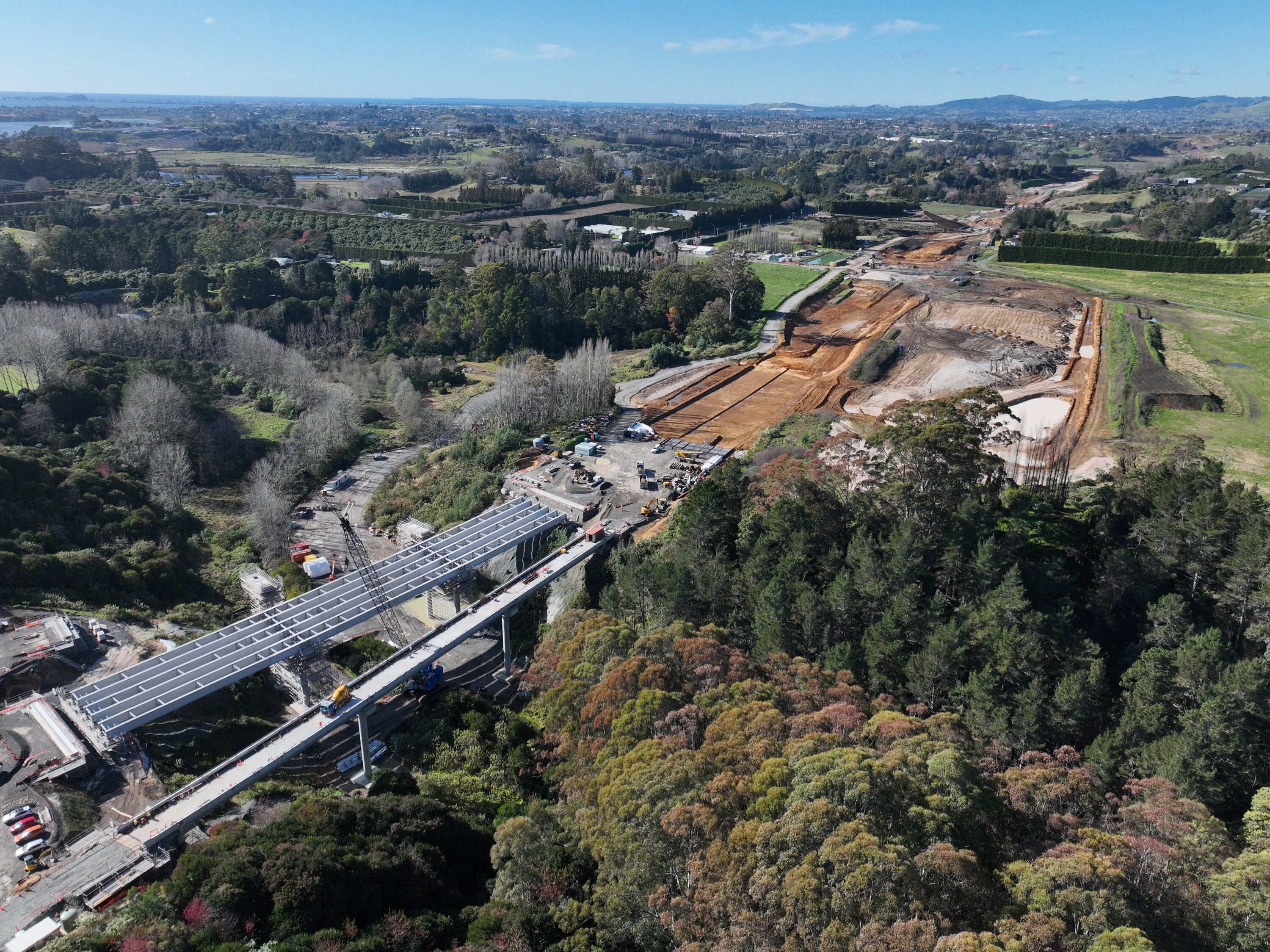 Takitimu North Link (TNL) stage one is under construction. The councils hope stage two will be delivered as part of a regional deal. Photo / NZTA