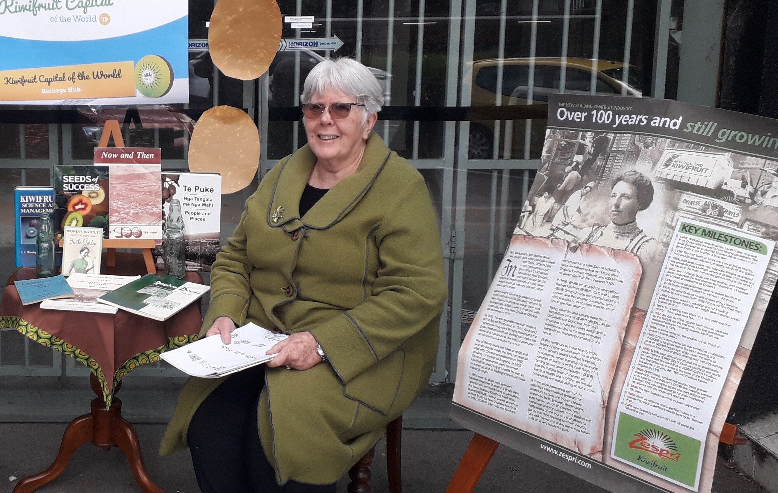 Sue Matthews: A Te Puke Kiwifruit Capital of the World heritage hub will tell the Te Puke district's stories.