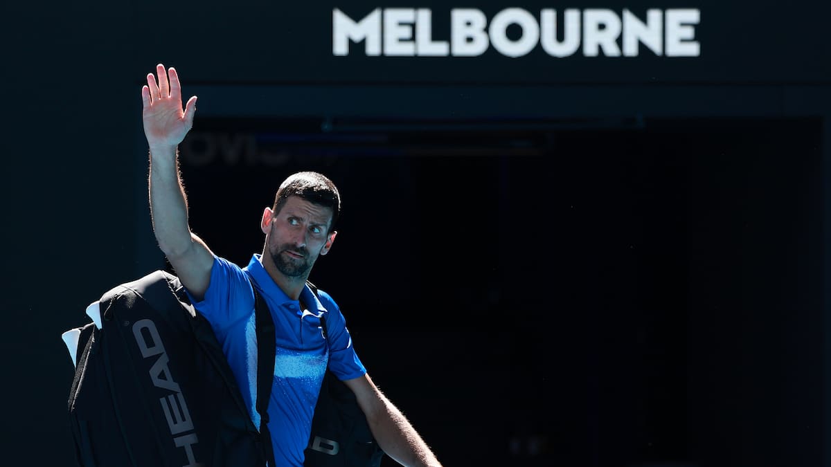 Australian Open: Novak Djokovic forced to retire from semifinal Australian Open: Novak Djokovic forced to retire from semifinal