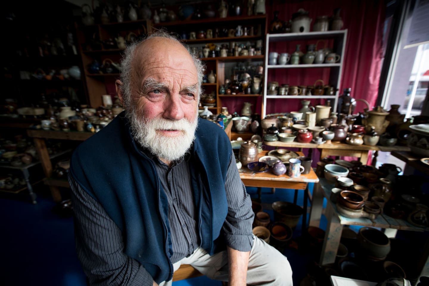 Peter Lange is a renowned ceramicist and younger brother of the late David Lange.