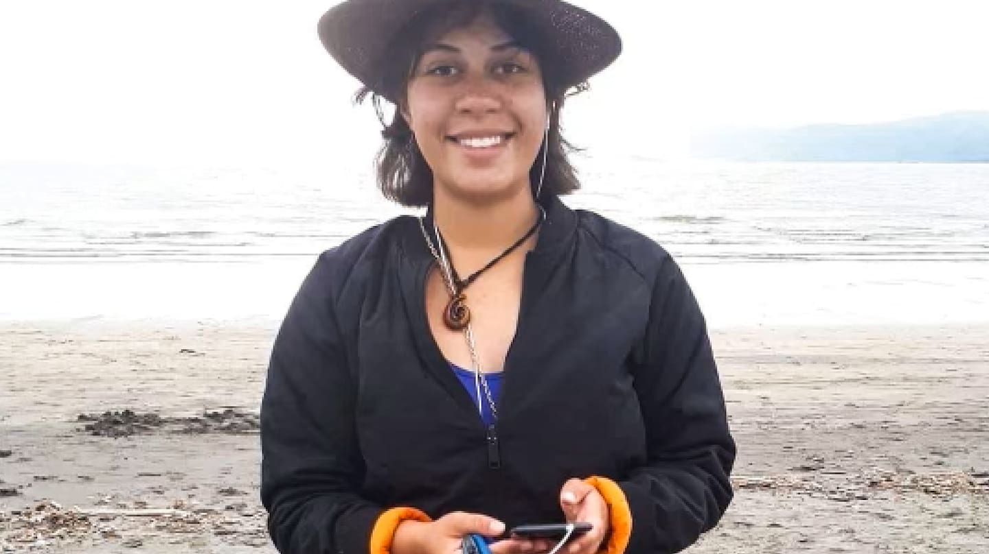 Breanna Muriwai was last seen at Te Horo Beach near the carparking area on Sea Rd about 4am on August 28.