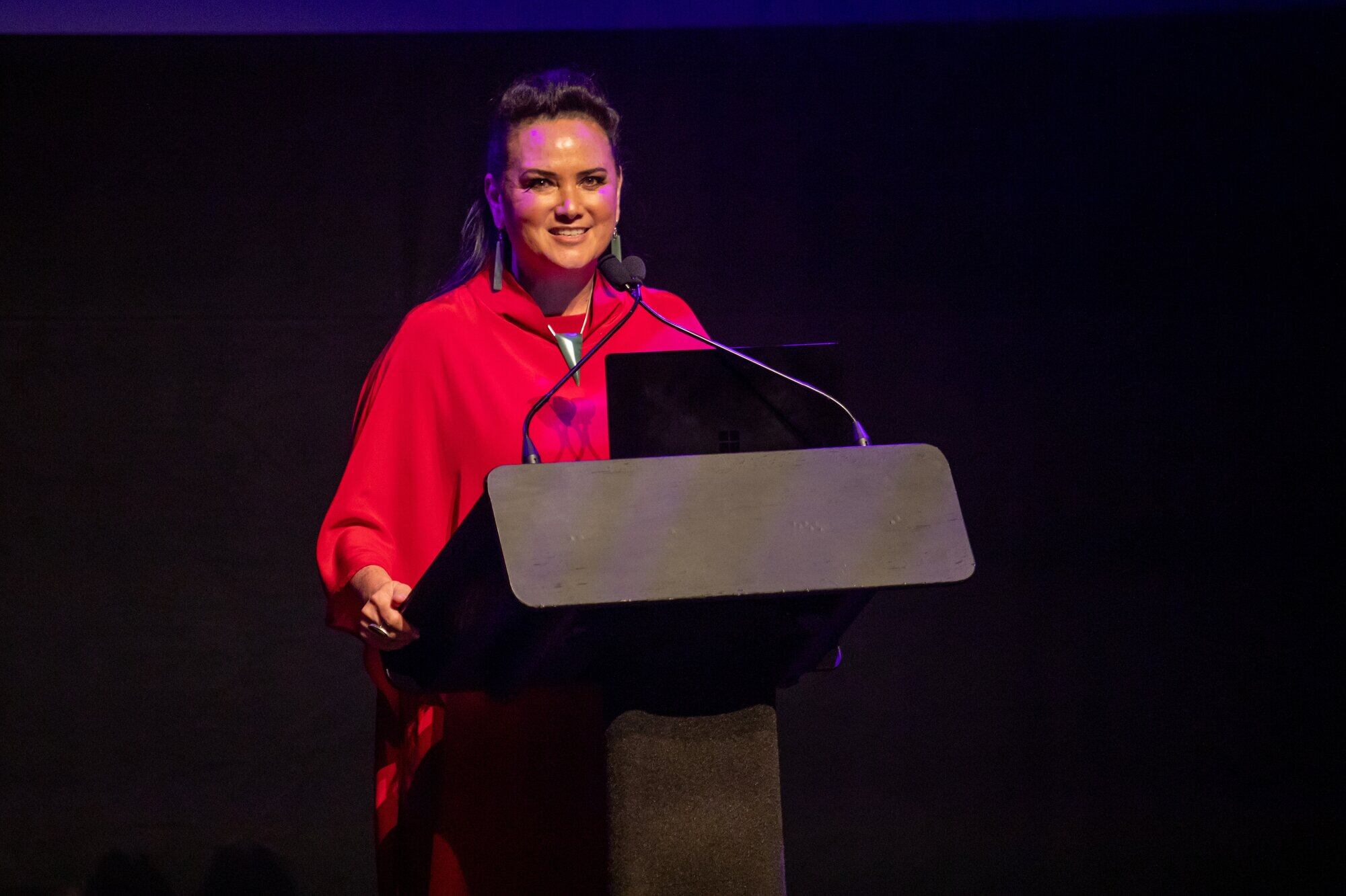  Fashion designer, Kiri Nathan, was a keynote speaker at the Business Women’s Network Speaker Series event. Photo / Tauranga Business Chamber