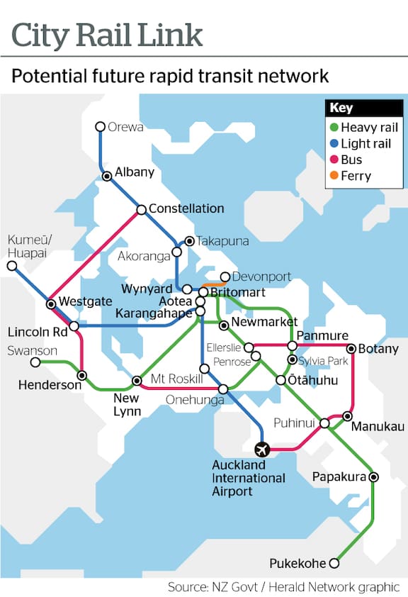 Government puts Auckland light rail back on track - NZ Herald