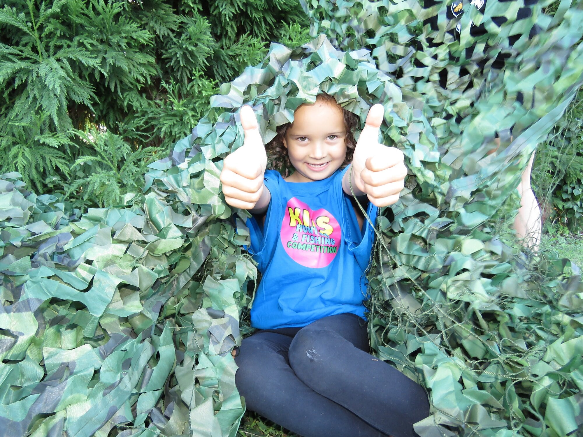  Aongatete youngster Makaira Adamson was born into a hunting and fishing-mad family. Photo / Merle Cave