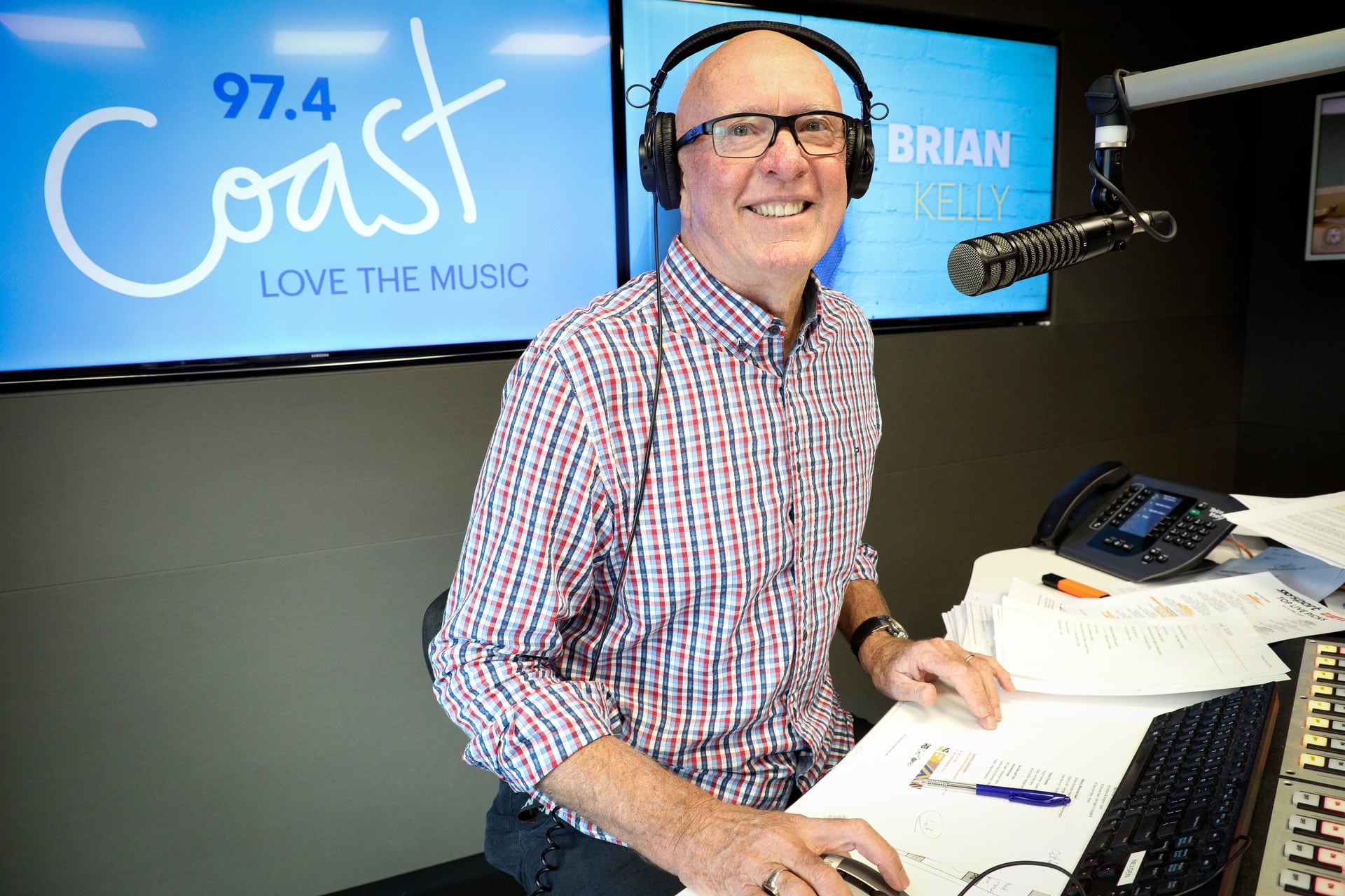 Brian Kelly spent a good chunk of his career as a breakfast host on Coast FM. Photo/ Andrew Warner.