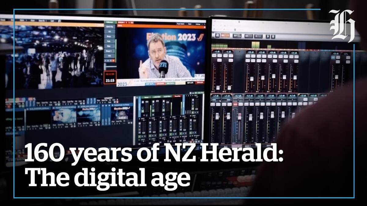 160 years of NZ Herald: The digital age - NZ Herald