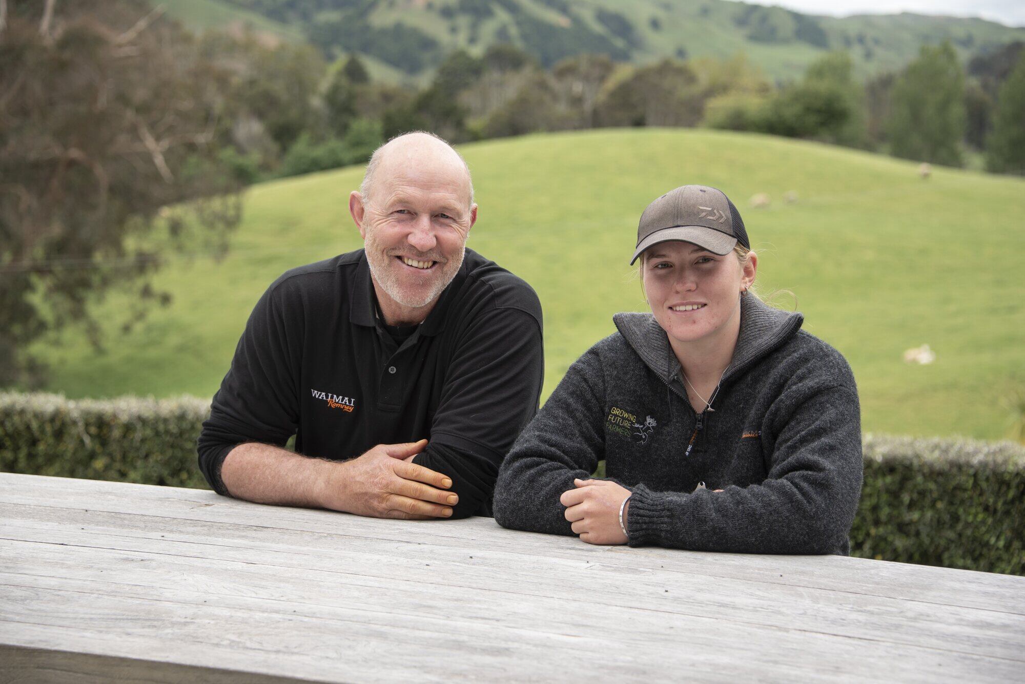  Jess Cameron shadowed the Reeves’ farm manager, Tom Lilley for nearly two years for her GFF placement. Photo / Catherine Fry