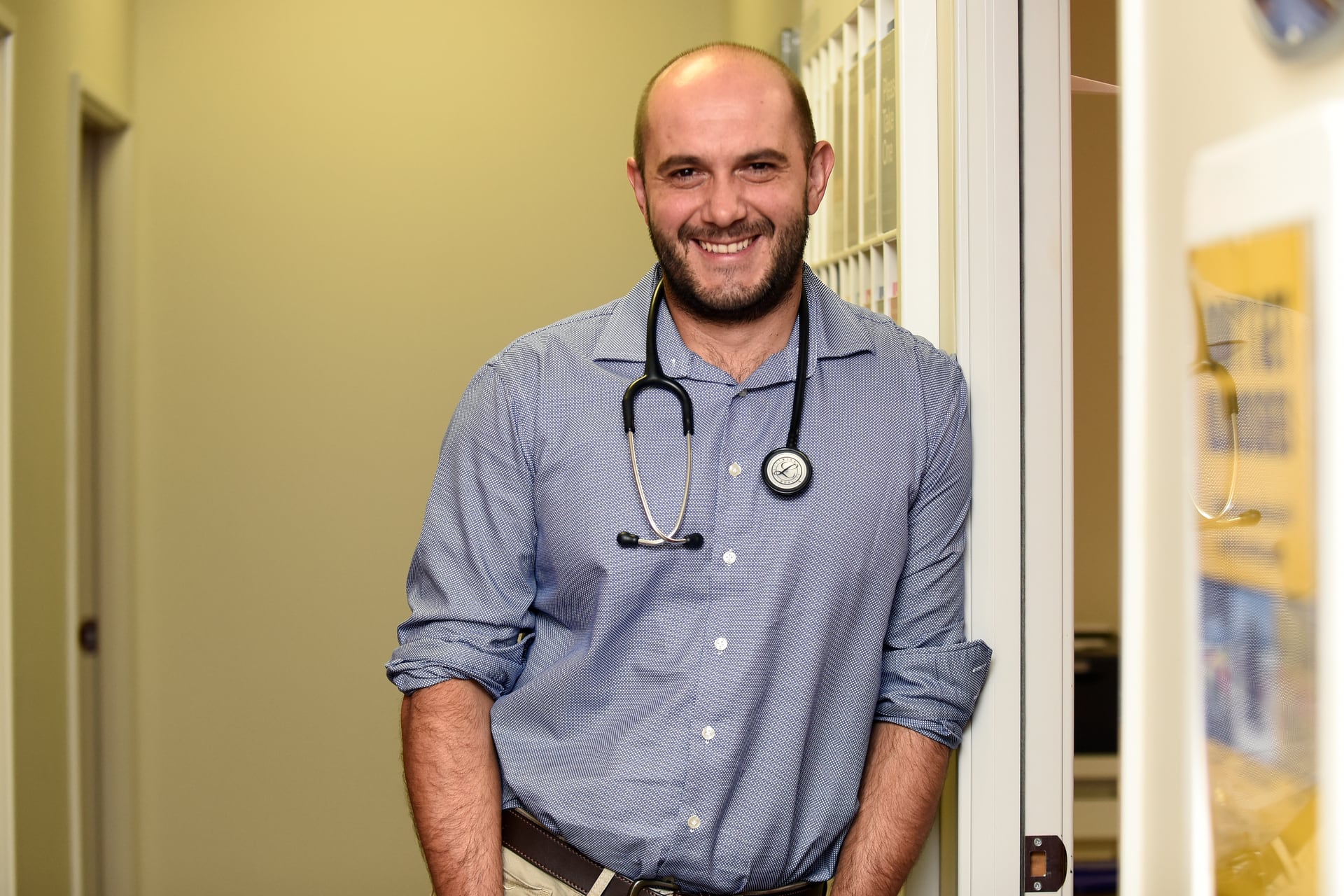 GP at Fifth Avenue Family Practice and president of the Royal New Zealand College of General Practitioners Dr Luke Bradford. Photo / George Novak