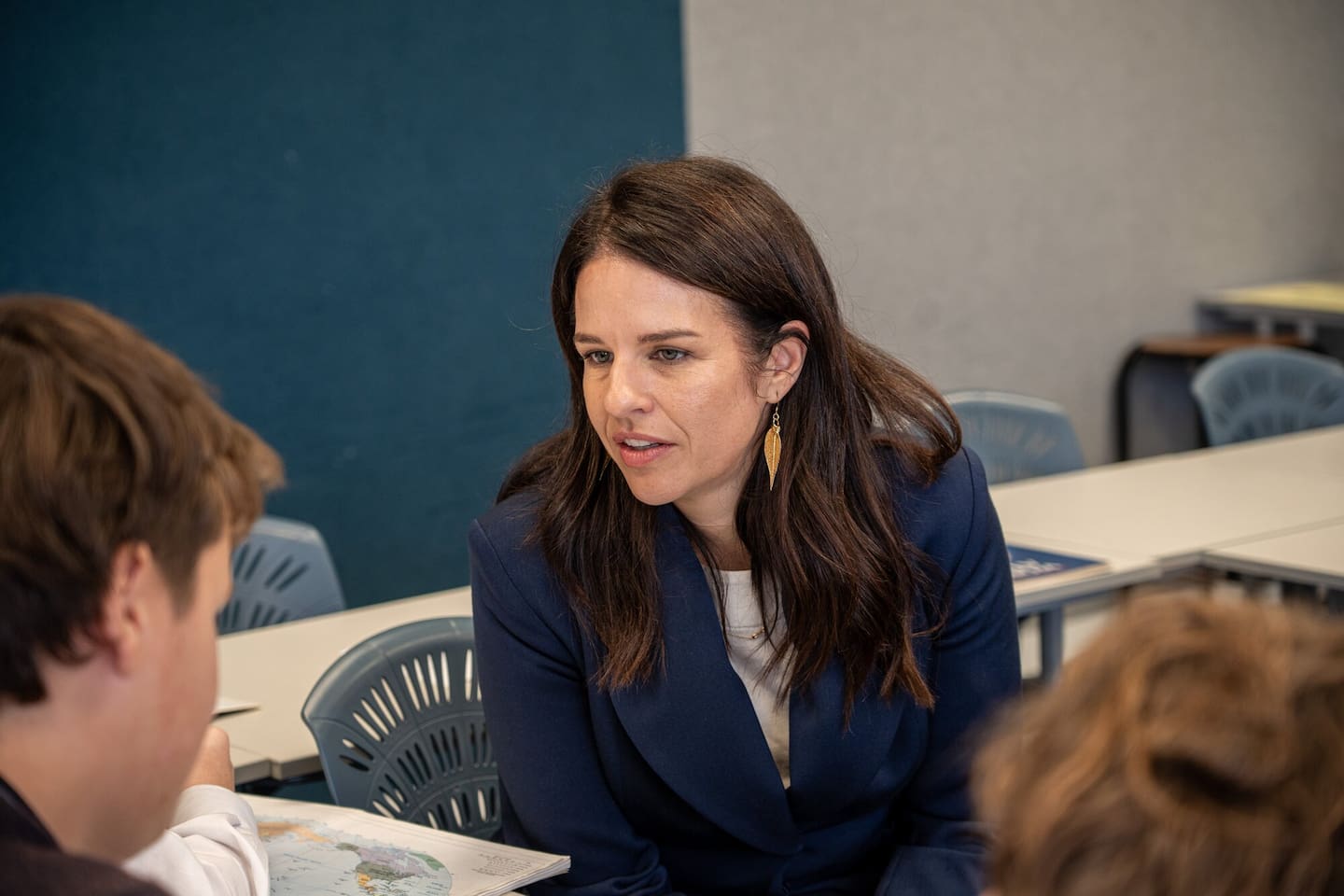 Education Minister Erica Stanford announced an overhaul of the NCEA programme on August 4. Photo / Alyse Wright