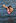Whitianga Kaiawe-Bedggood, 16, of Horeke, a millisecond away from hitting the water. Photo / Peter de Graaf