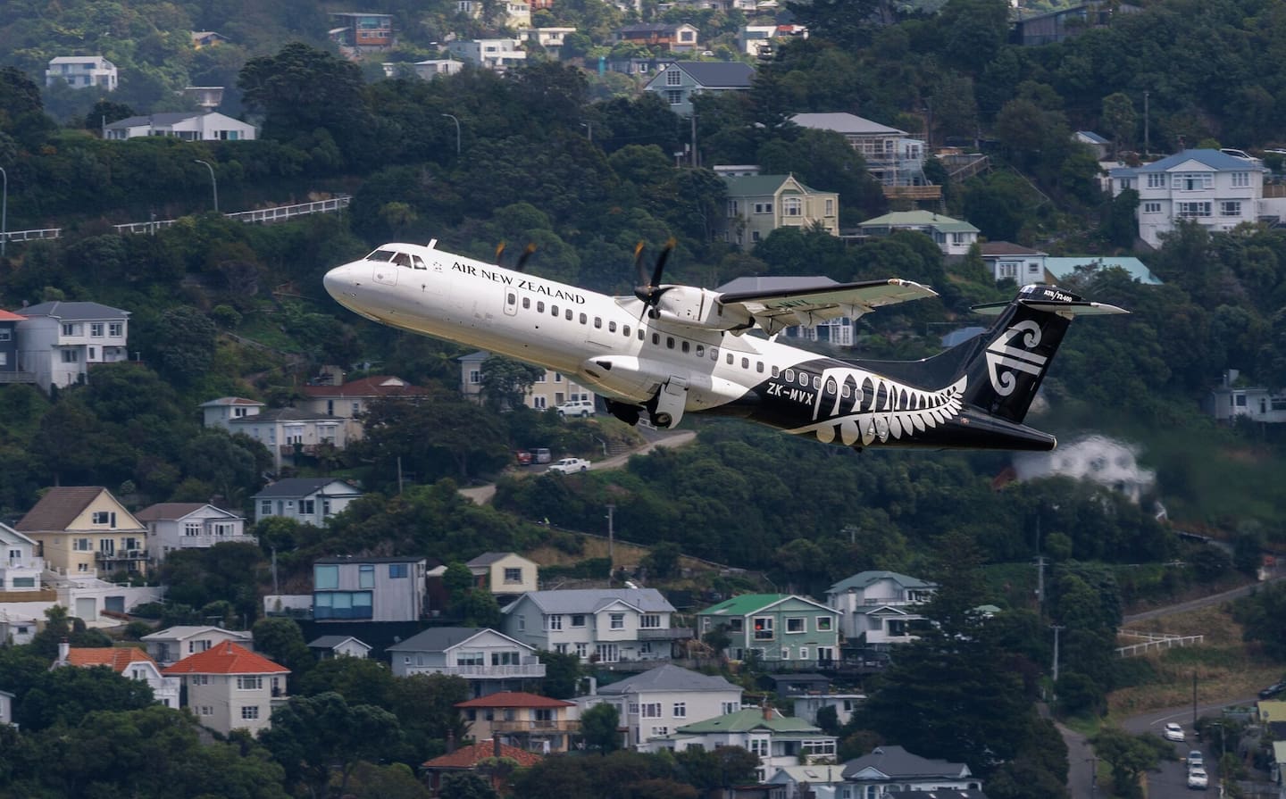 The fuel crisis has already seen some Air NZ domestic flights canned this month, with more to follow through to June. Photo / Mark Mitchell