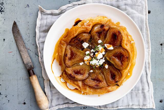 Fig Thyme Tarte Tatin With Vincotto Recipe NZ Herald