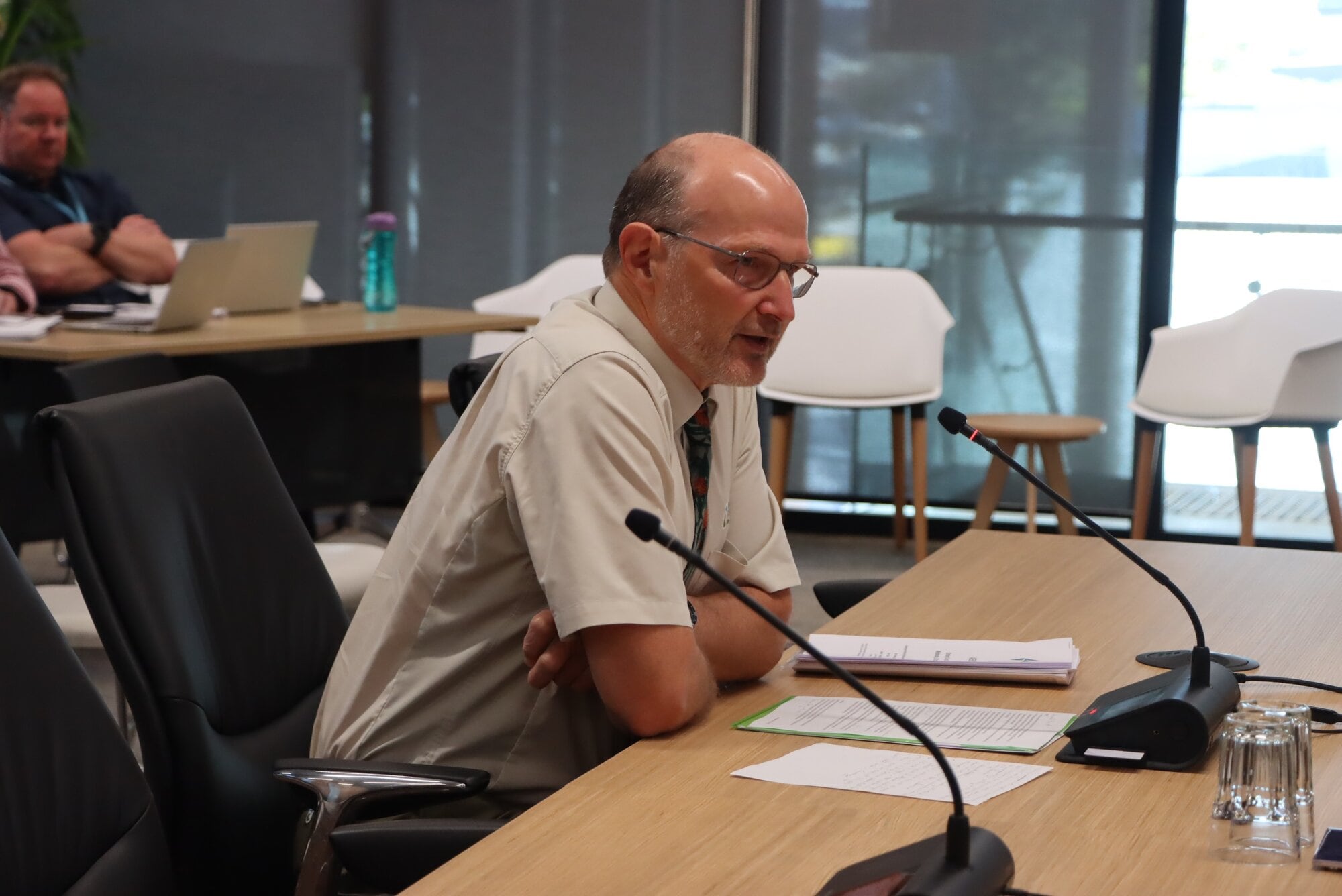  Department of Conservation (DoC) project lead of biodiversity, Paul Heaphy. Photo / Alisha Evans