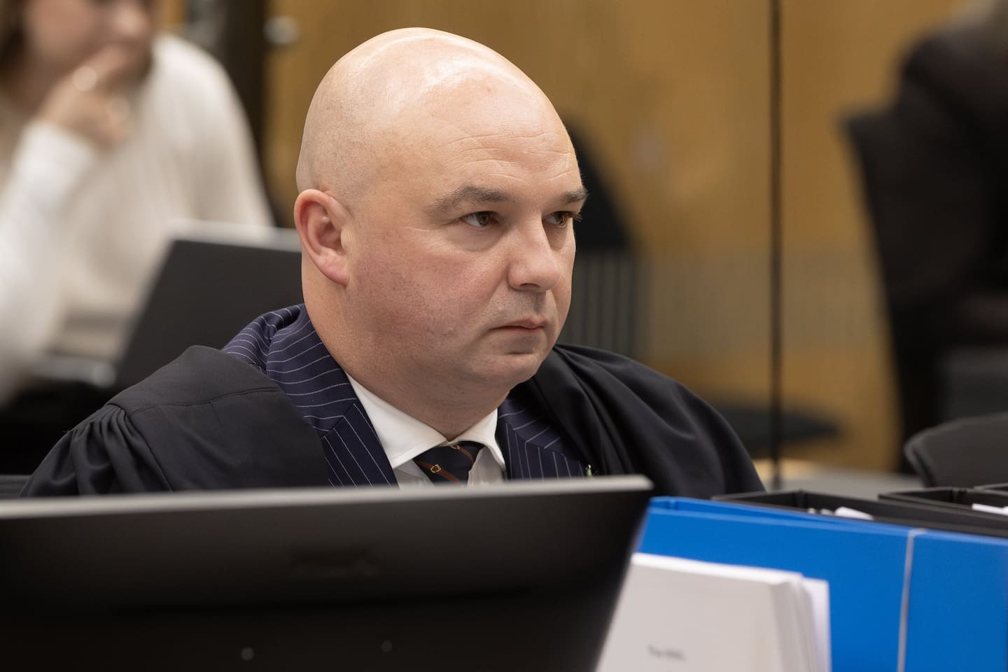Defence lawyer Josh Lucas. Photo / Pool, Iain McGregor, The Press