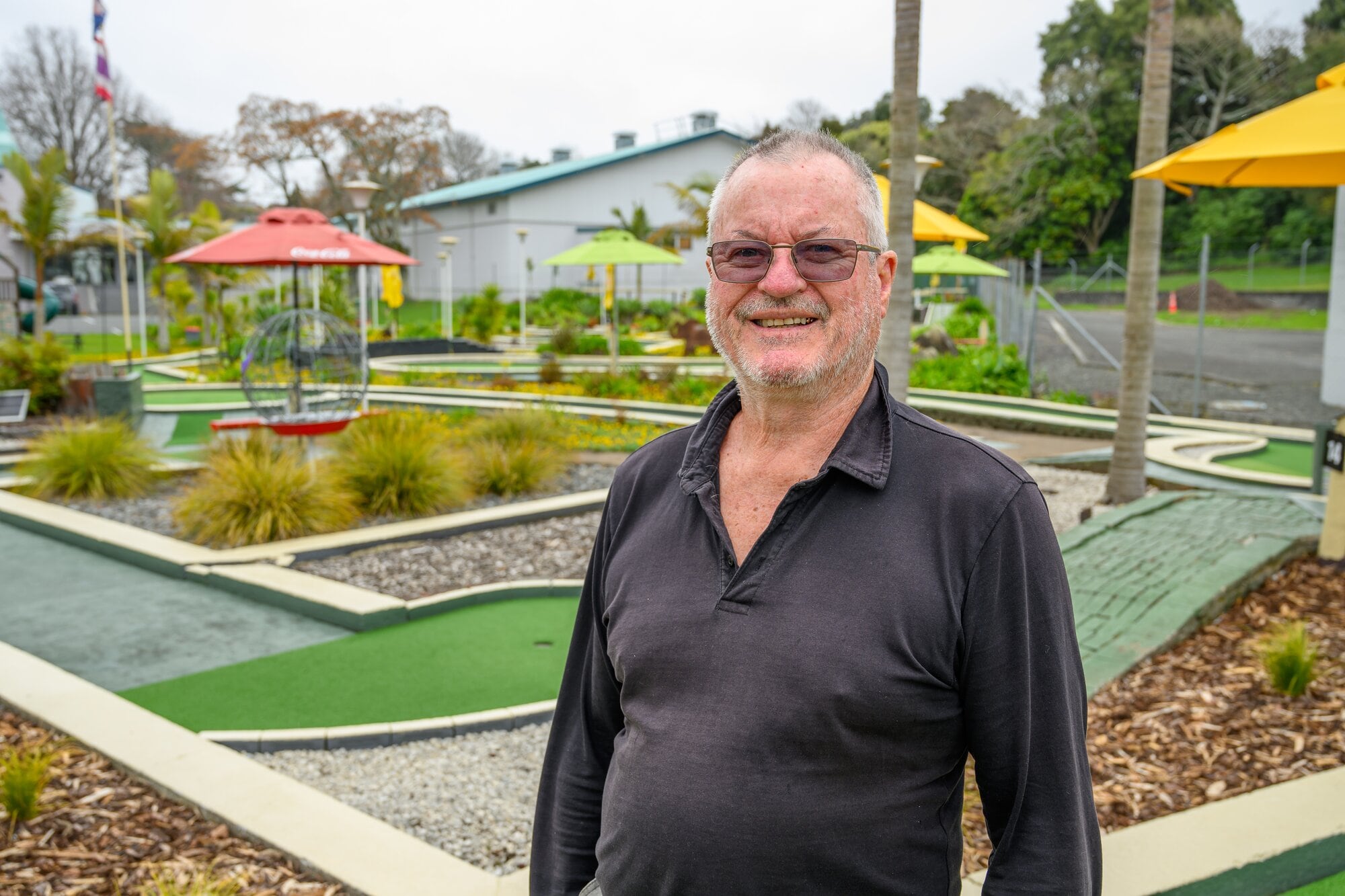 Tauranga Mini Golf owner Mike Head. Photo / David Hall