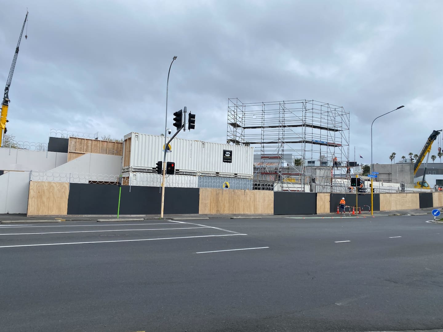 A Foodstuffs spokesperson said the plan has always been to make the site safe and clean. Photo / Supplied